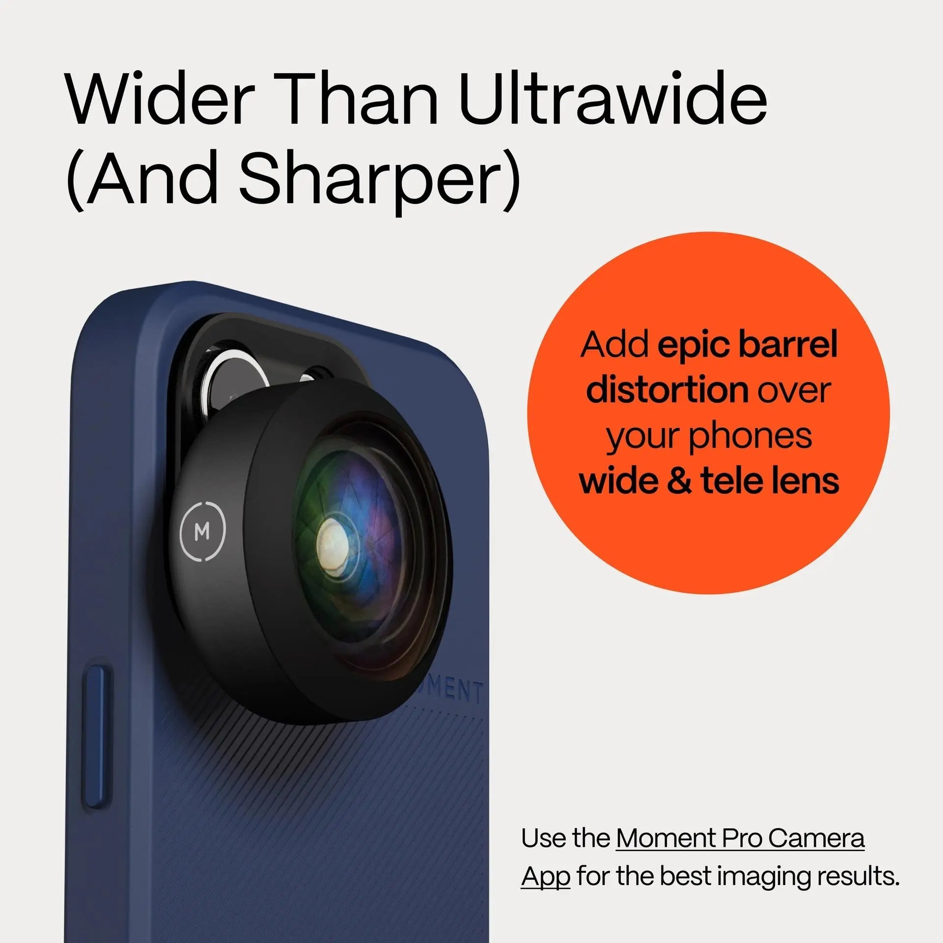 Moment Fisheye 14mm Mobile Lens | T - Series