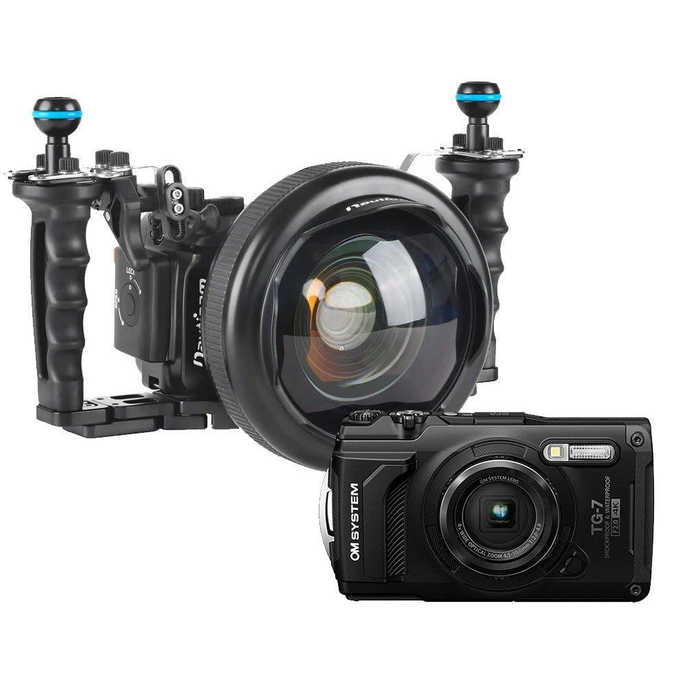 OM TG-7 Nauticam Wet Lens Package