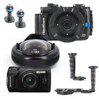 OM TG-7 Nauticam Wet Lens Package