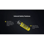Nitecore 18650 Li-ion High Performance Battery for Q1-Series Strobes NL1840HP