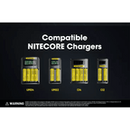 Nitecore 18650 Li-ion High Performance Battery for Q1-Series Strobes NL1840HP