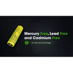 Nitecore 21700 Li-ion High Performance Battery 6000mAH for AOI P1-Series Strobes NL2160HP