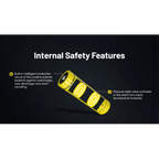 Nitecore 21700 Li-ion High Performance Battery 6000mAH for AOI P1-Series Strobes NL2160HP