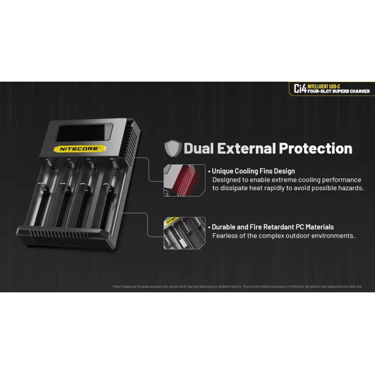 Nitecore Ci4 4-Bay USB-C Charger