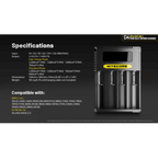 Nitecore Ci4 4-Bay USB-C Charger