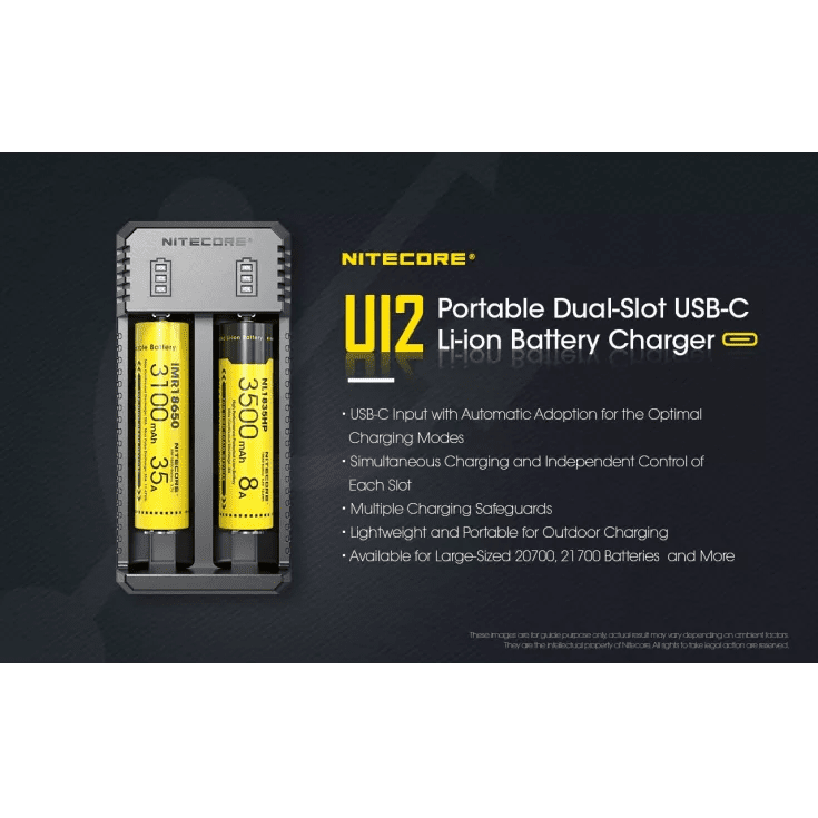 Nitecore Ui2 Double Bay USB-C Charger