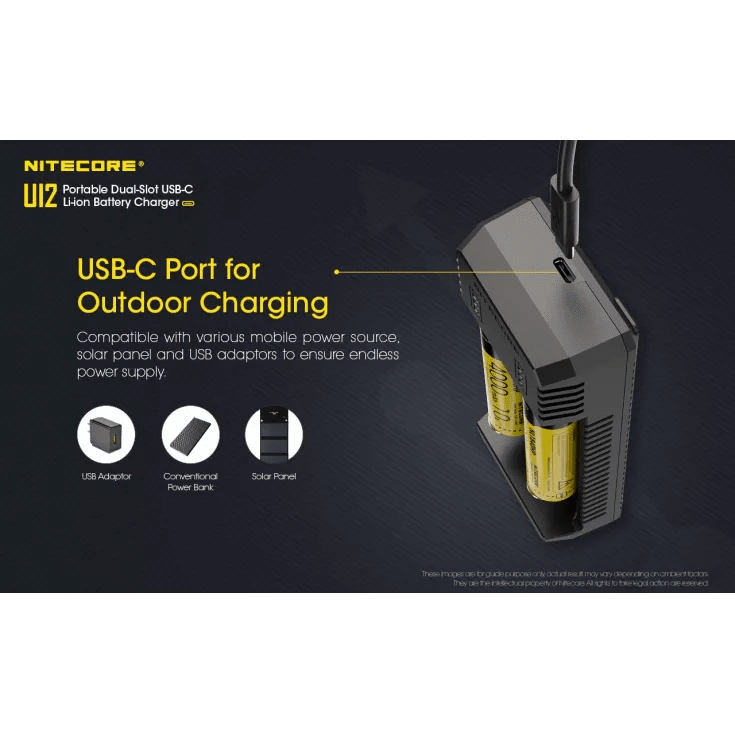 Nitecore Ui2 Double Bay USB-C Charger