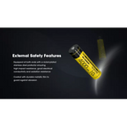 Nitecore 18650 Li-ion High Performance Battery for Q1-Series Strobes NL1840HP