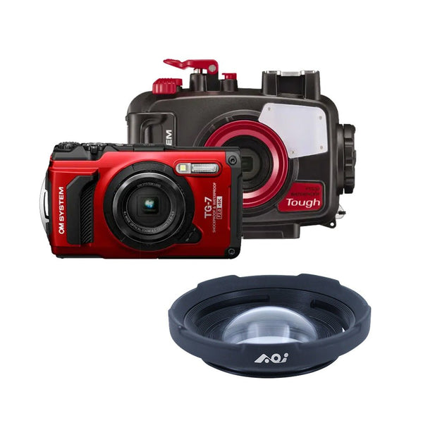 OM System TG-7, Housing & Air Lens Package