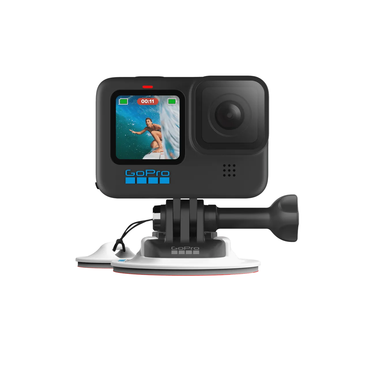 GoPro Surfboard Camera Mounts | 2 Waterproof Sticky Mounts for SUPs, Kayaks, & Boats