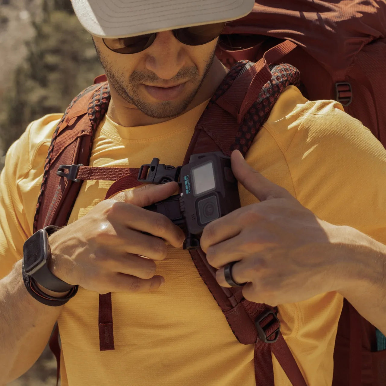 GoPro Travel Kit | Shorty + Magnetic Swivel Clip + Camera Case