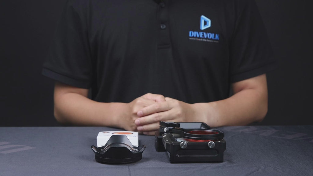 Divevolk Internal Red Filter for Wide angle convesion lens
