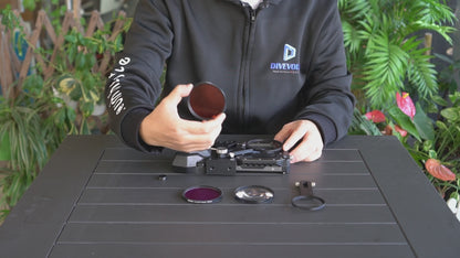 Divevolk SeaTouch 4 Max Plus Filters Kit Smartphone Dive Housing