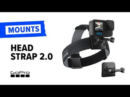 GoPro Head Strap 2.0 | Head POV Camera & Clip Mount