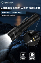Skywoods 1800 Lumen Zoomable Torch Light OZL1800