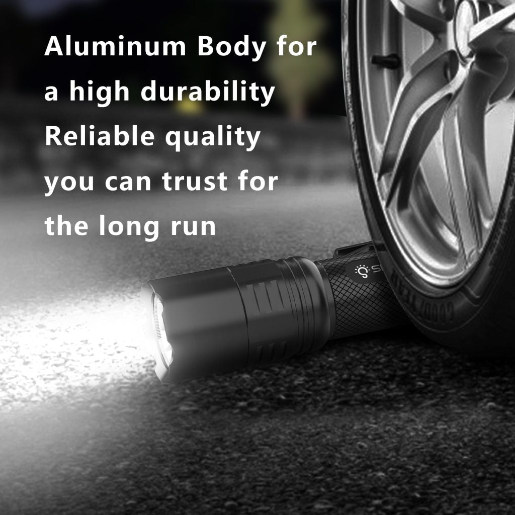 Skywoods 1800 Lumen Zoomable Torch Light TZL1800