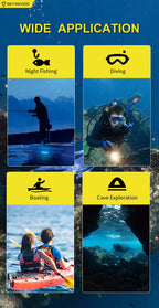 Skywoods 2000 Lumen Dive Torch D7 Lite