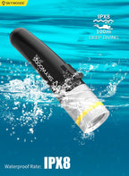 Skywoods 2000 Lumen Dive Torch D7 Lite