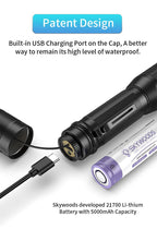Skywoods 2500 Lumen Zoomable Torch Light OZL2500