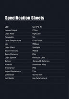 Skywoods 270 Lumen Zoomable Pen Light Fix P3