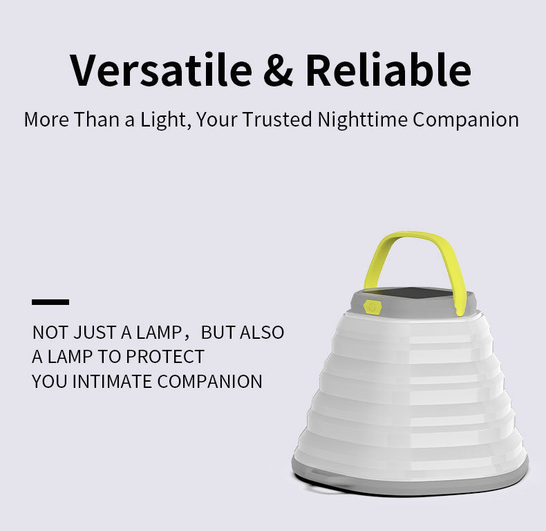 Skywoods 350 Lumen Foldable Solar Camping Lantern L51980