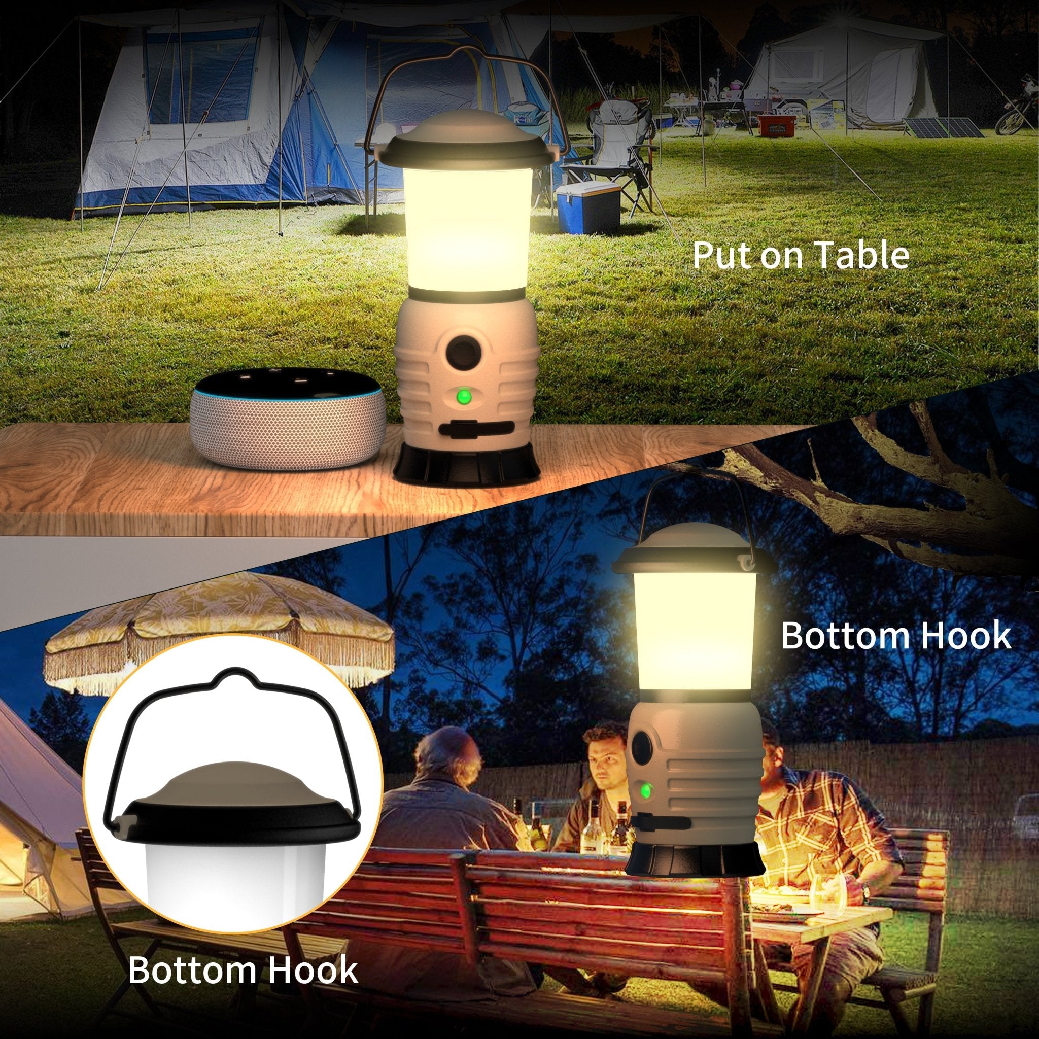 Skywoods 500 Lumen Rechargeable Camping Lantern L50270