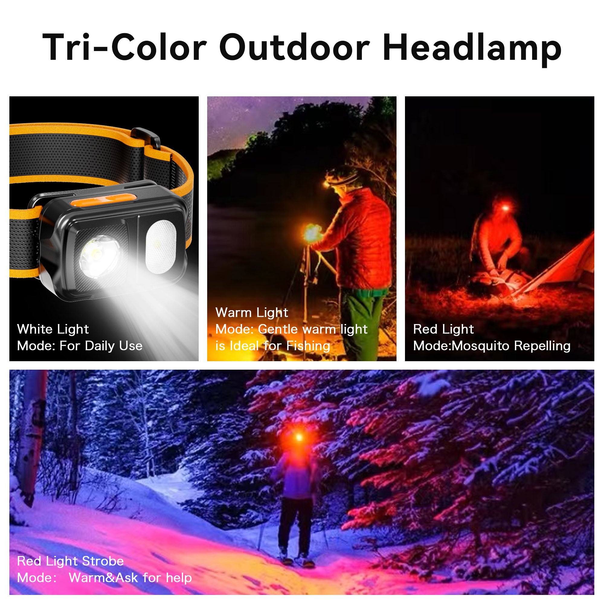 Skywoods 550 Lumen Extra Thick Head Light OHL550