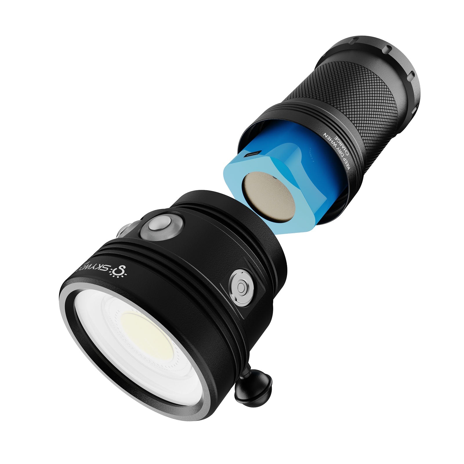 Skywoods 7000 Lumen Underwater Video Light WVL7000
