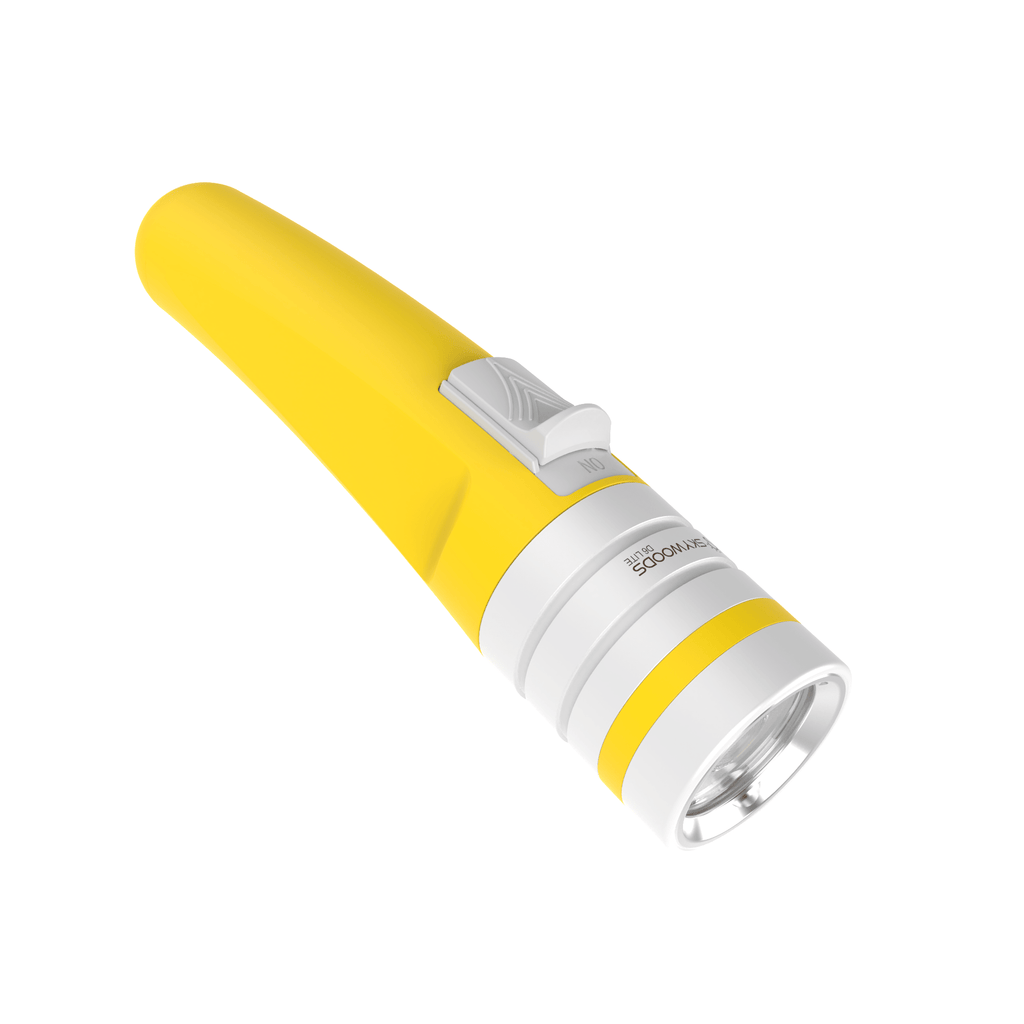 Skywoods D6 Lite 2000 Lumen Dive Torch | Travel Friendly SCUBA Light
