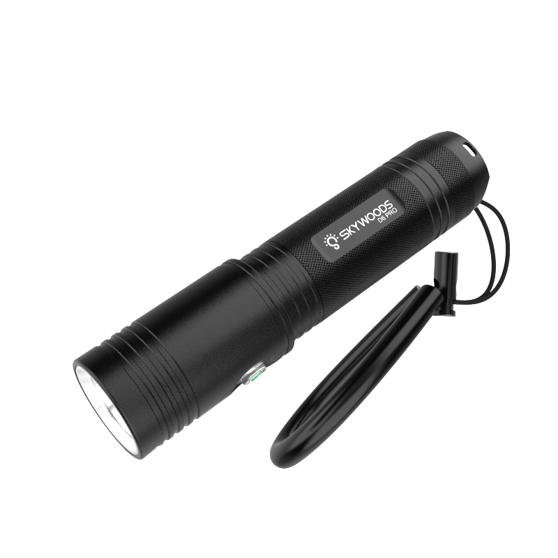 Skywoods D6 Pro 2000 Lumen Dive Torch