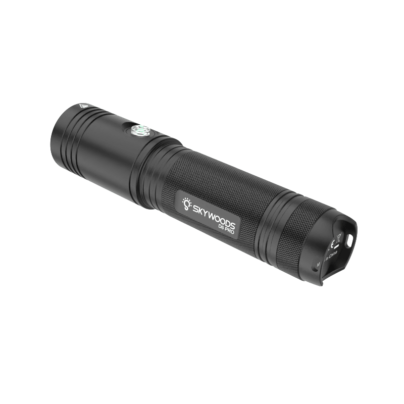Skywoods D6 Pro 2000 Lumen Dive Torch