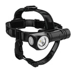 Skywoods D6HL 1400 Lumen Diving Headlamp | Waterproof Dive Light