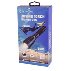 Skywoods D6S 1400 Lumen Zoomable Dive Torch