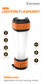 Skywoods Rechargeable Camping Lantern with Mosquito Repel Mode L70931