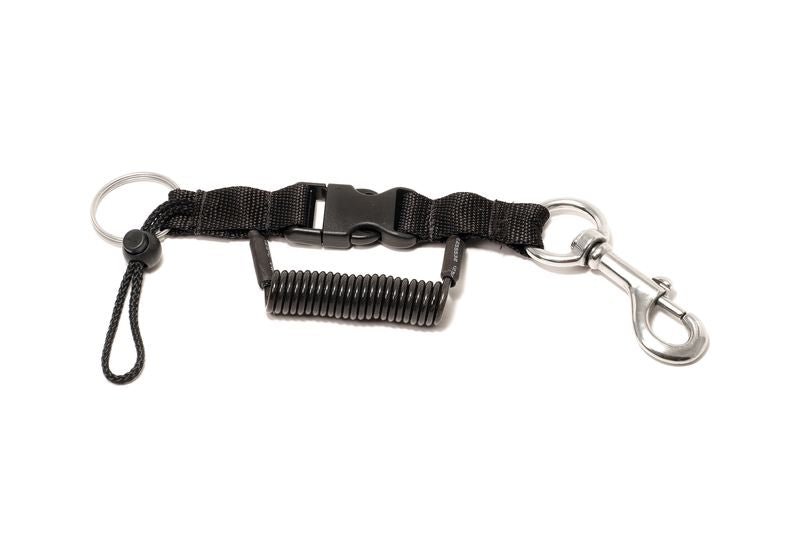 Ultralight Coil Lanyard with Snap Bolt