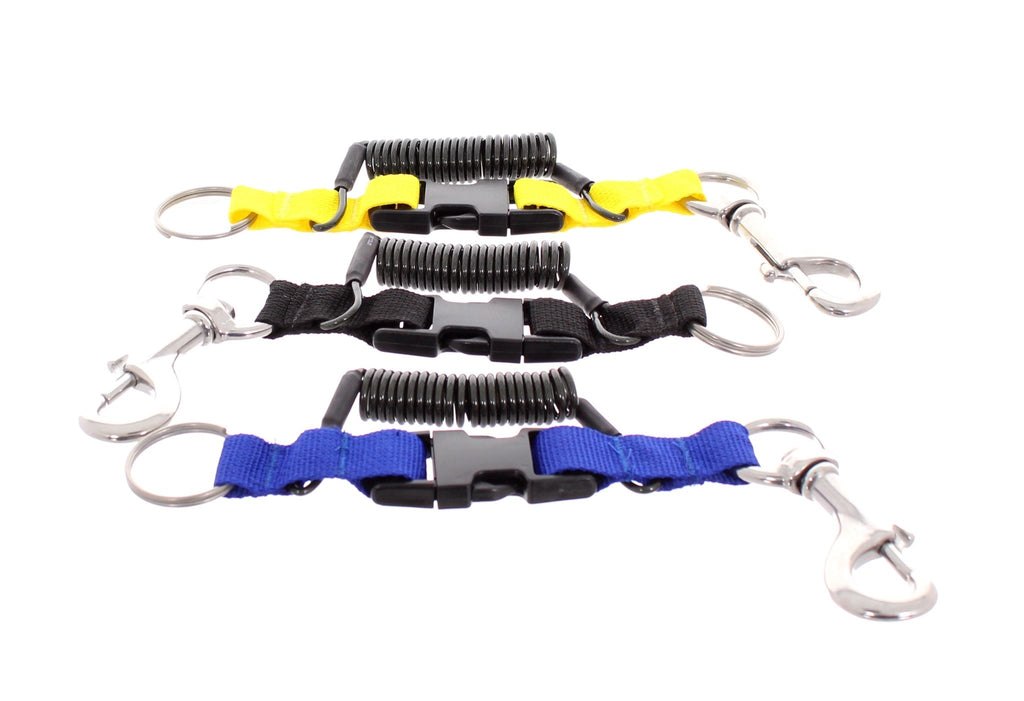 Ultralight Coil Lanyard with Snap Bolt