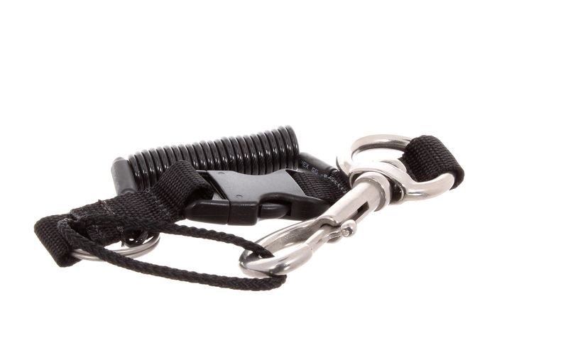 Ultralight Coil Lanyard with Snap Bolt