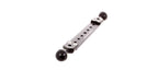 Ultralight Double Ball Crossbar Arm - 10-Inch