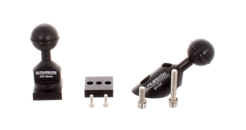 Ultralight M6 Universal Ball Adapter with 6mm Stud