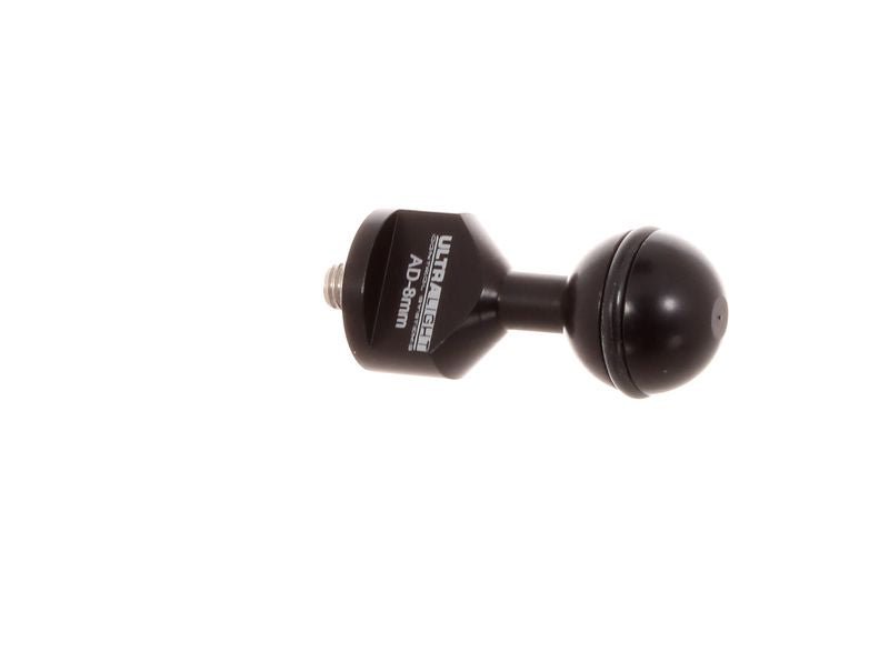 Ultralight M8 Universal Ball Adapter with 8mm Stud