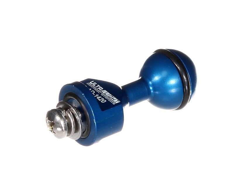 Ultralight Universal Ball Adapter with 1/4”-20 Bolt