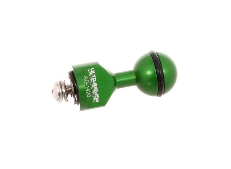 Ultralight Universal Ball Adapter with 1/4”-20 Bolt