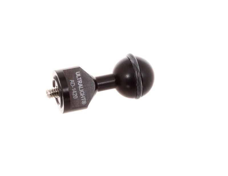 Ultralight Universal Ball Adapter with 1/4”-20 Stud