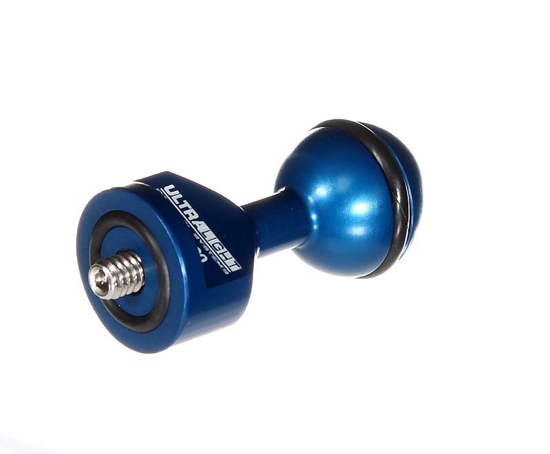 Ultralight Universal Ball Adapter with 1/4”-20 Stud