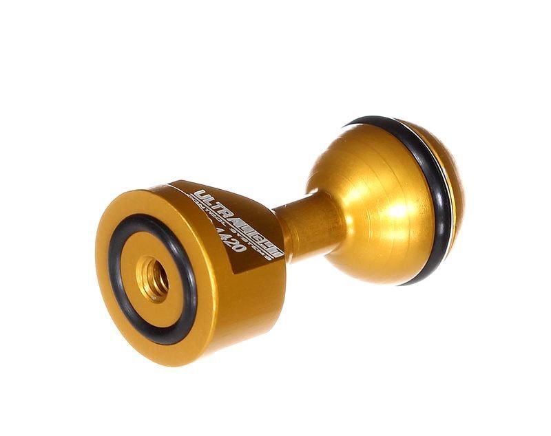 Ultralight Universal Ball Adapter with 1/4’-20 Threaded Hole