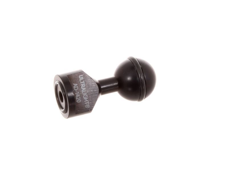 Ultralight Universal Ball Adapter with 1/4’-20 Threaded Hole