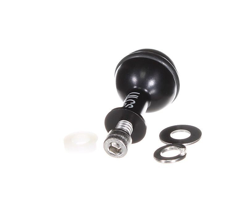Ultralight Universal Ball Adapter with 1/4-20 Threaded Hole & Bolt