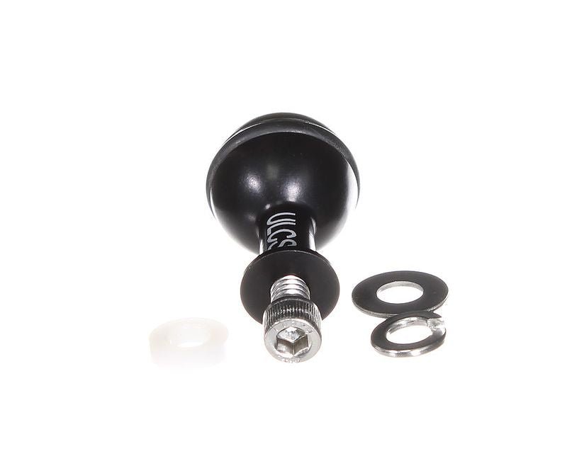 Ultralight Universal Ball Adapter with 1/4-20 Threaded Hole & Bolt