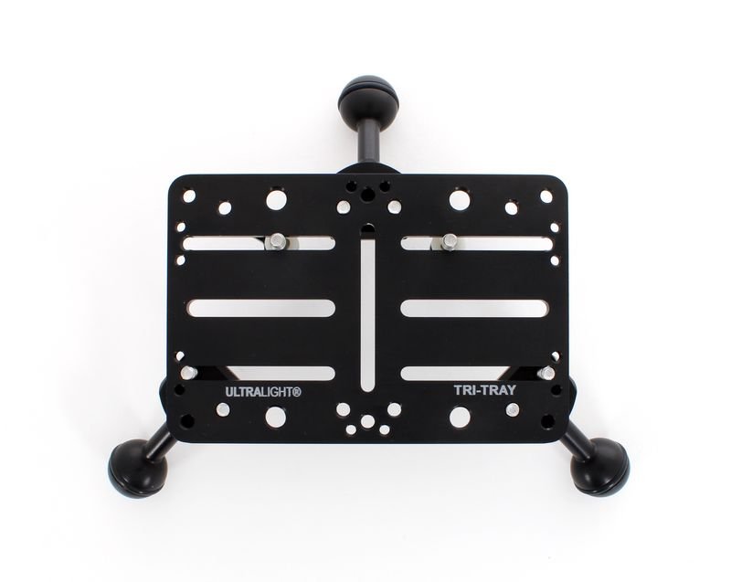 Ultralight Universal Underwater Camera Stabilising Plate